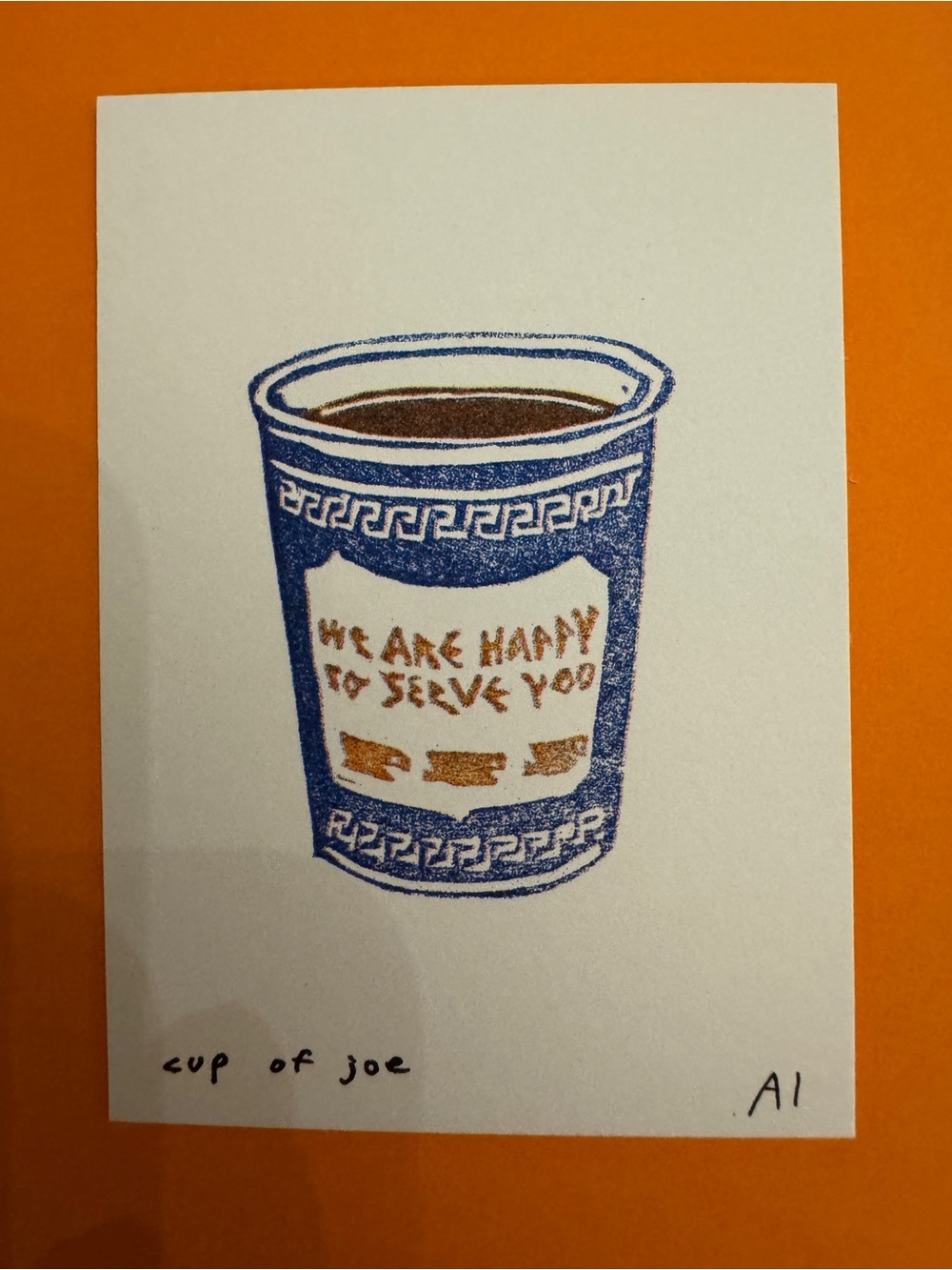 Inciardi - Cup of Joe - Mini Print